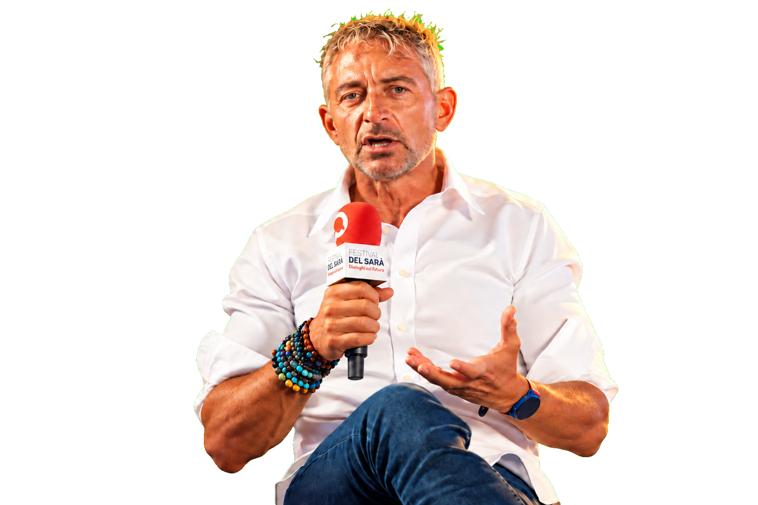 Riccardo Manzotti al Festival del Sarà